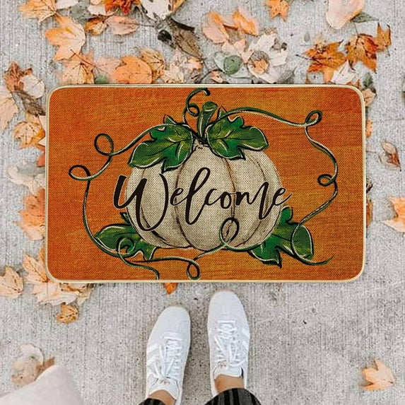 Ngheia Claerance! Indoor/Outdoor Rug Porch Front Door Thanksgiving Doormat Carpet Floor Mat 40X60Cm, Indoor and Outdoor Carpet Porch Front Door Thanksgiving Doormat Carpet Floor Mat 40X60Cm