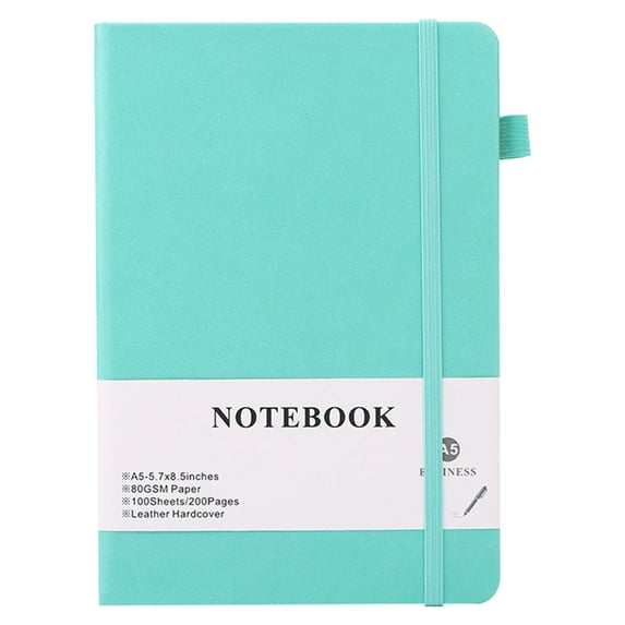 Ngheia Claerance! Light Green Lined Journal, A5 Medium Size for Notes and Sketches