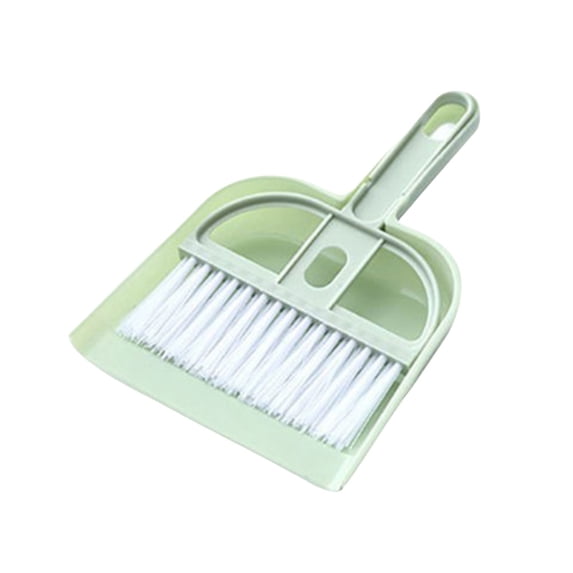 Ngheia Green Mini Broom Set – Handheld Dustpan and Brush for Desk, Keyboard, Pet Hair, Back-To-Schol, Fall Organization, perf-ect for Colege Dorm