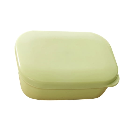 Ngheia Green Travel Soap Dish – Leakproof Bar Soap Holder with Lid & Draining Layer, Portable Soap Case for Camping, Gym, Bathroom, perf-ect for October Trips