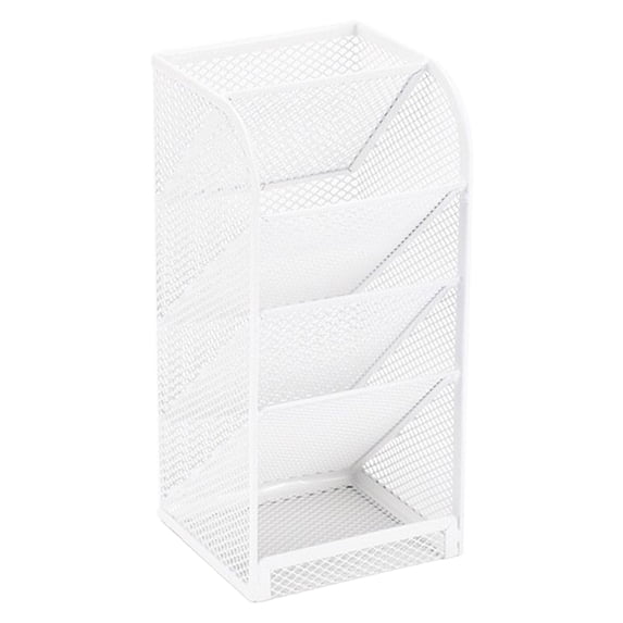Ngheia Layer pan Holder Mesh – Desk Organizer, Metal Stationery Holder, Small Desktop Storage for schol, Home, Art, C, Back-To-Schol Essential