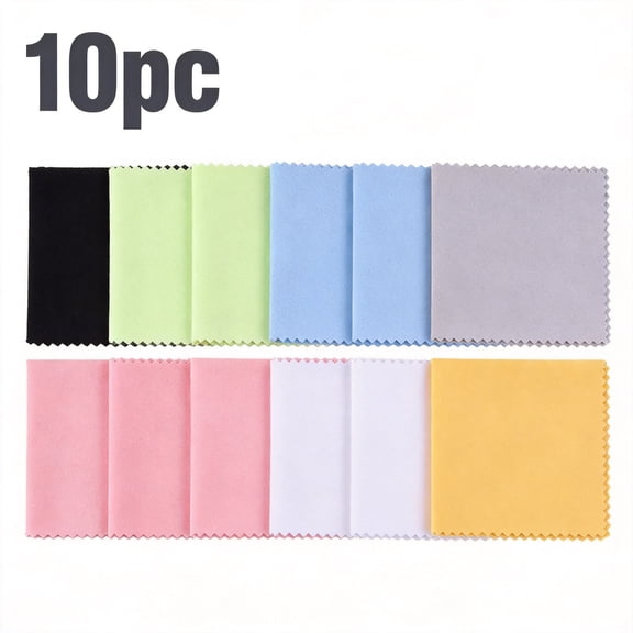 Ngheia Lens Cleaning Cloth Microfiber, Extra Large Cleaning Cloth for Eyeglasses Camera Lens Cell Phones and Laptops, Washable Reusable