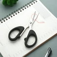 thumbnail image 1 of Ngheia Multipurpose Blue Scissors, Stainless Steel Shears for Office Paper Cutting, Kitchen, Leather, Arts, Crafts, and Fabric, Comfort Grip Handle, 1 of 8