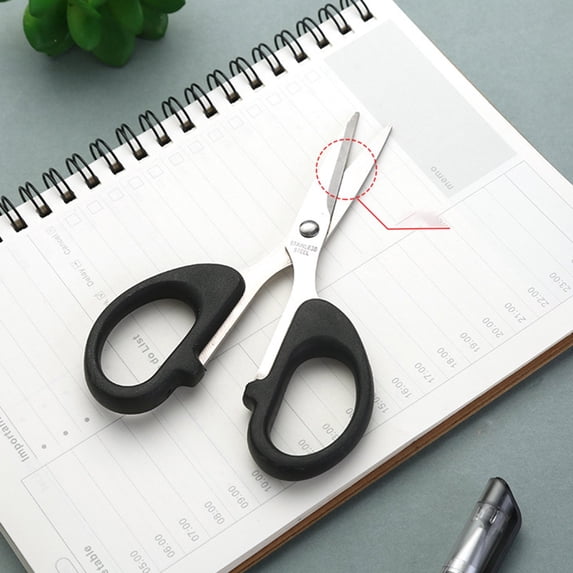 Ngheia Multipurpose Blue Scissors, Stainless Steel Shears for Office Paper Cutting, Kitchen, Leather, Arts, Crafts, and Fabric, Comfort Grip Handle
