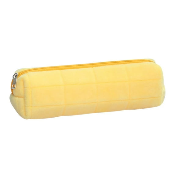 Ngheia Pillow Bag Pencil Case Yellow, Small Pencil Pouch Pen Pouch Stationery Storage Bags Mini Makeup Cosmetic Bag, Pillow Bag Pencil Case*1