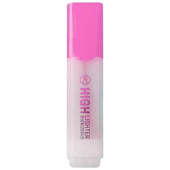 Ngheia Pink Slanted Highlighter pan, Firm Chisel Tip No Bleed on Standard Paper for Highlighting Underlining Journaling & Coloring 2ml - Pastel Highlighters