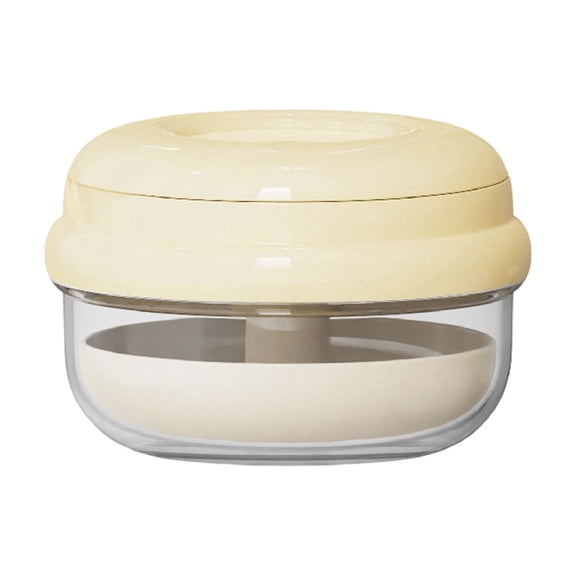 Ngheia Portable Mouthguard Storage Case – Elastic Lifting Retainer Box, Yellow, perf-ect for Braces, Teeth Aligners, Back-To-Schol, Sports Season, Fall Travel Essential