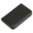 thumbnail image 1 of Ngheia Pu Business Card Holder Black, Credit Card Wallet Holder Pu Leather Pocket Wallet Portable Business Card Case Metal Leather Bagbusiness Card Box Business Fashion Business Card Holde, 1 of 9