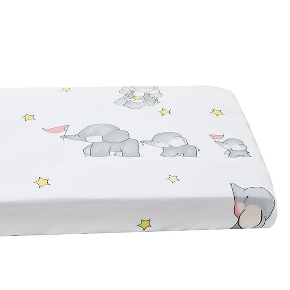 Ngheia Pure Cotton Fitted Sheet Ac 130*70, Cotton Bed Sheets Soft Summer Baby Maternal and Infant Products Children's Bed Set Bed Cover, 1 Bed Sheet