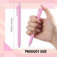 thumbnail image 1 of Ngheia Push Ballpoint Pen Orange, Ballpoint Pens Retractable Comfortable Writing Pens Cute in Medium Point .0 Mm for Teacher Student Bridal Shower 5Ml, 1 of 5