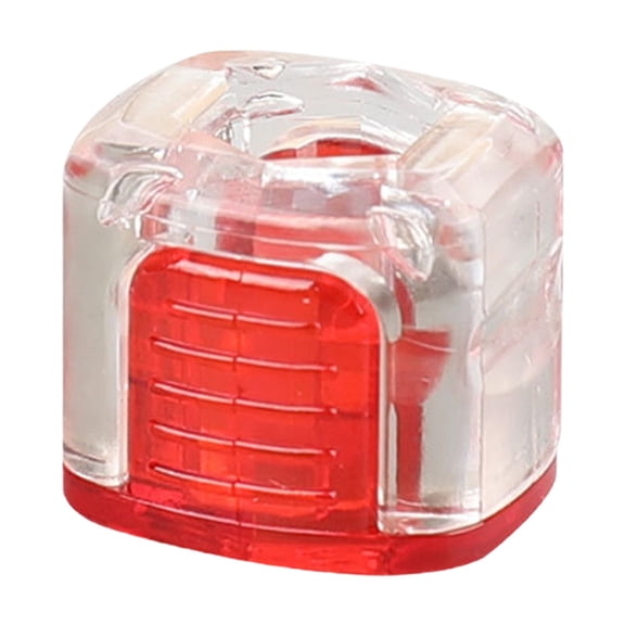 Ngheia Red Screwdriver Head Magnetizer – 1/4" Hex Screw Ring Holder, Magnetic Ring for Screw Bits, Removable Tool, perf-ect for Home Repairs, Fall Maintenance