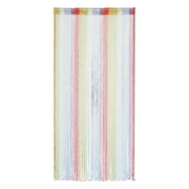 Ngheia Tassel Cord Curtain, Door String Curtain Doorway Beads Curtains Hanging Room Divider Beaded Decor Glitter Fringe Panel Closet Window Doors Sequin Boho Doors Tassel