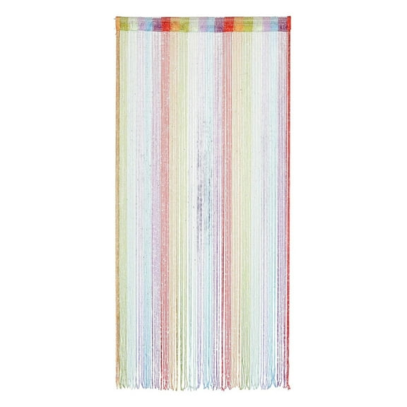 Ngheia Tassel Cord Curtain, Door String Curtain Doorway Beads Curtains Hanging Room Divider Beaded Decor Glitter Fringe Panel Closet Window Doors Sequin Boho Doors Tassel
