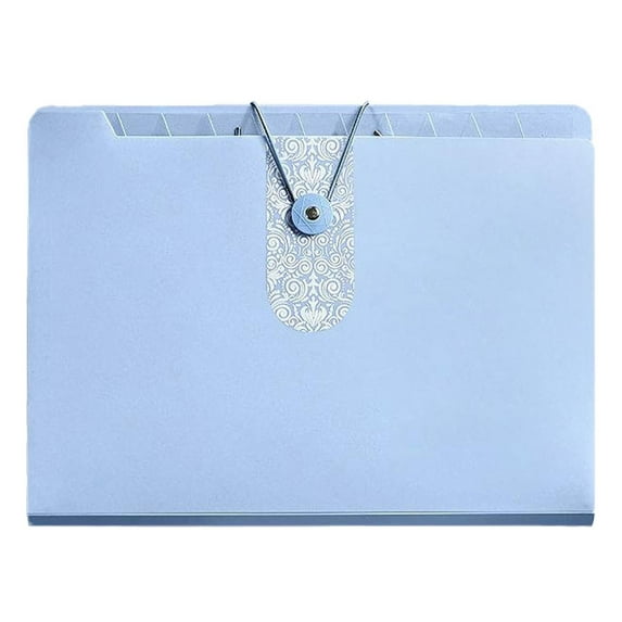 Ngheia Under 2 $, 8-Pocket Accordion File Folder, Letter Size Document Organizer for Receipts, Bills, Schol, Portable & Multi-Compartment