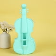 thumbnail image 1 of Ngheia Violin Pencil Case Guitar Creative Green - Silicone Cosmetic Bag, Multifunctional, Aesthetic Zipper Storage, 1 of 9
