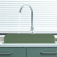 thumbnail image 1 of Ngheia Waterproof Splash Guard Green, Silicone Guard Water Splashes Prevention Backsplash Dish Washing Baffle Board for Kitchen, 1 Waterproof Board, 1 of 8