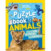 Ngk Puzzle Books National Geographic Kids Puzzle Book Animals, Paperback