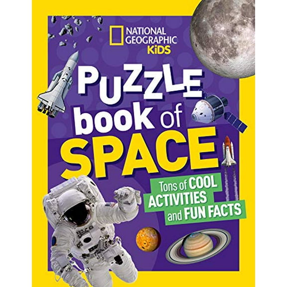 Pre-Owned National Geographic Kids Puzzle Book: Space (Paperback) 1426335512 9781426335518