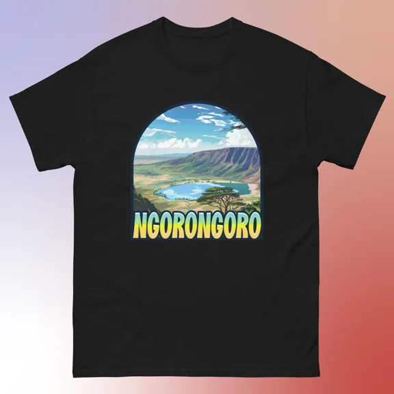 Ngorongoro Crater Tanzania - Unisex Short Sleeve T-Shirt | eBay