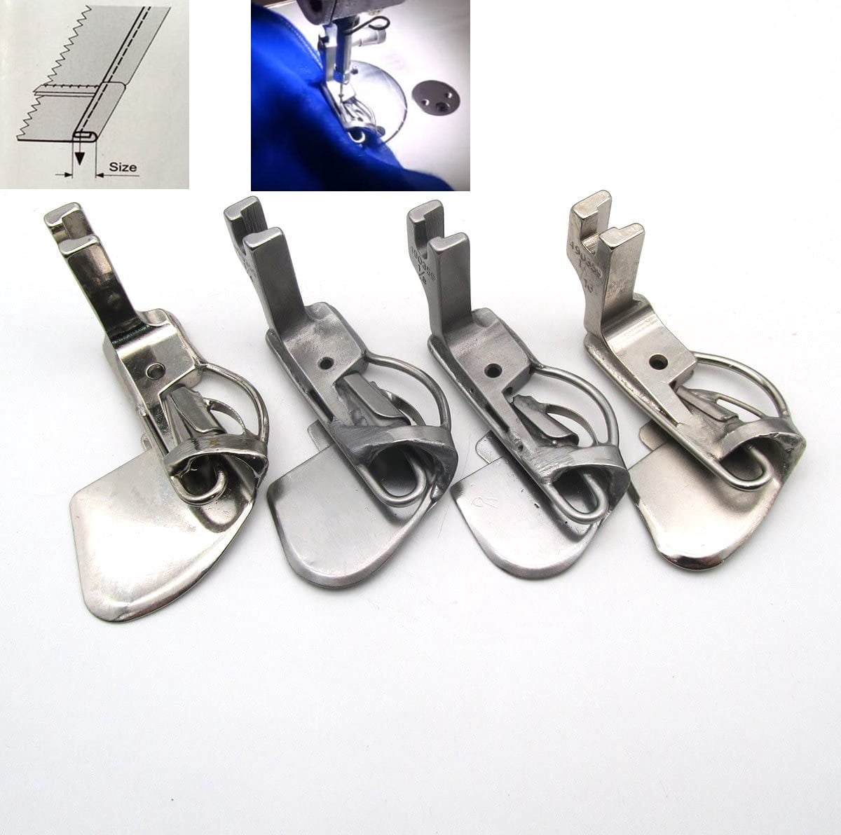 Piedino Per Rammendo E Quilting Evernice – Punta Aperta – Compatibile Con Juki, Brother, Janome, Pfaff