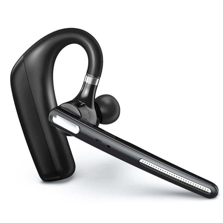 Ngsod Bluetooth Headset Wireless Headset with Microphone 90 Days Standby 110 Hours Talktime Bluetooth Earpiece for Cell Phone PC Tablet Laptop Computer Headphones for Trucker Driver Business C27 Walma...