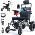 thumbnail image 1 of Nguyen Quach 30mi Reclining Electric Wheelchair with Headrest for Adults Seniors, 330lb Capacity, B, 1 of 9