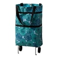 thumbnail image 1 of Ngxiha 23L Foldable Grocery Cart with Wheels, Large Capacity Insulated Shopping Trolley Bag, Reusable Utility Cart for Supermarket, Travel, and Outdoor Use, 1 of 5