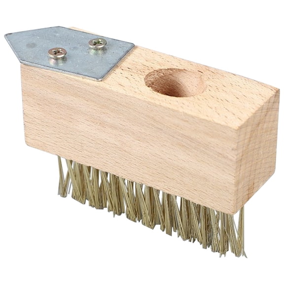 Ngxiha 3-in-1 Crack Weeder & Moss Remover Brush, Stainless Steel Wire Brush, Heavy Duty Patio Cleaner for Block Paving, Garden and Outdoor Floor