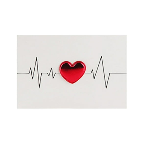 Ngxiha Heart Greeting Cards, Diy Handwritten Valentines Day Greeting Card, Long Distance Relationship, Heart Fluttering Greeting Card for Lover