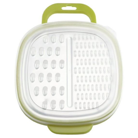 Ngxiha Multifunctional Stainless Steel Grater, Multifunctional Vegetable Chopper and Grater Slicer for Shredding Slicing and Julienning Kitchen Gadget for Vegetables