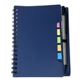 thumbnail image 1 of Ngxiha Pocket Lined Notebook with Pen, Small Spiral Notepad with Colorful Sticky Tabs & Dividers, A7 Journal for Schol, Business, 5.7" x 4.56", 1 of 9