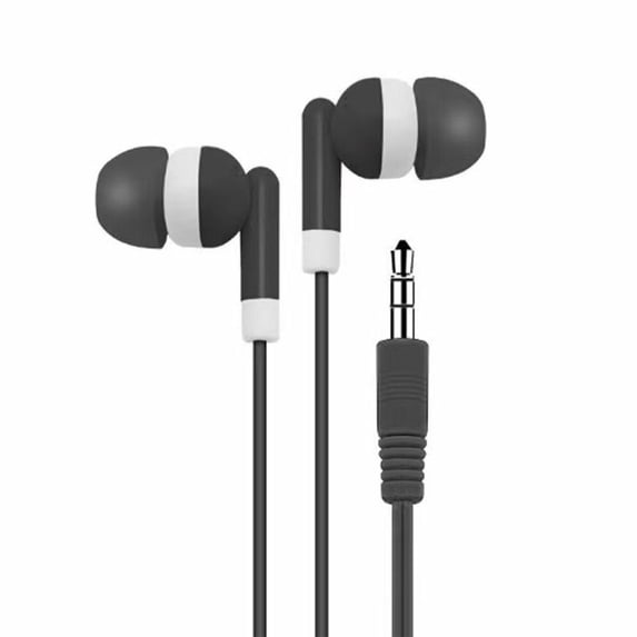 Ngxiha Stereo Wired Earbuds with Microphone, in-Ear Headphones with 3.5mm Jack, Clear Bass Sound for Mobile Phone, Tablet and Laptop