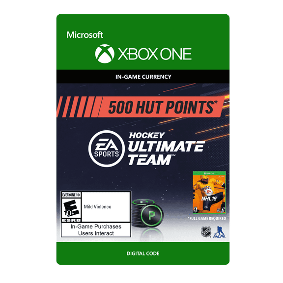 Nhl 19 Ultimate Team Nhl Points 500 - Xbox One [Digital]