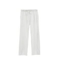 thumbnail image 1 of Nhthy Women's Modal-Cotton Pajama Pants with Pockets & Drawstring - Lounge Pants for Sleeping White XXL, 1 of 2