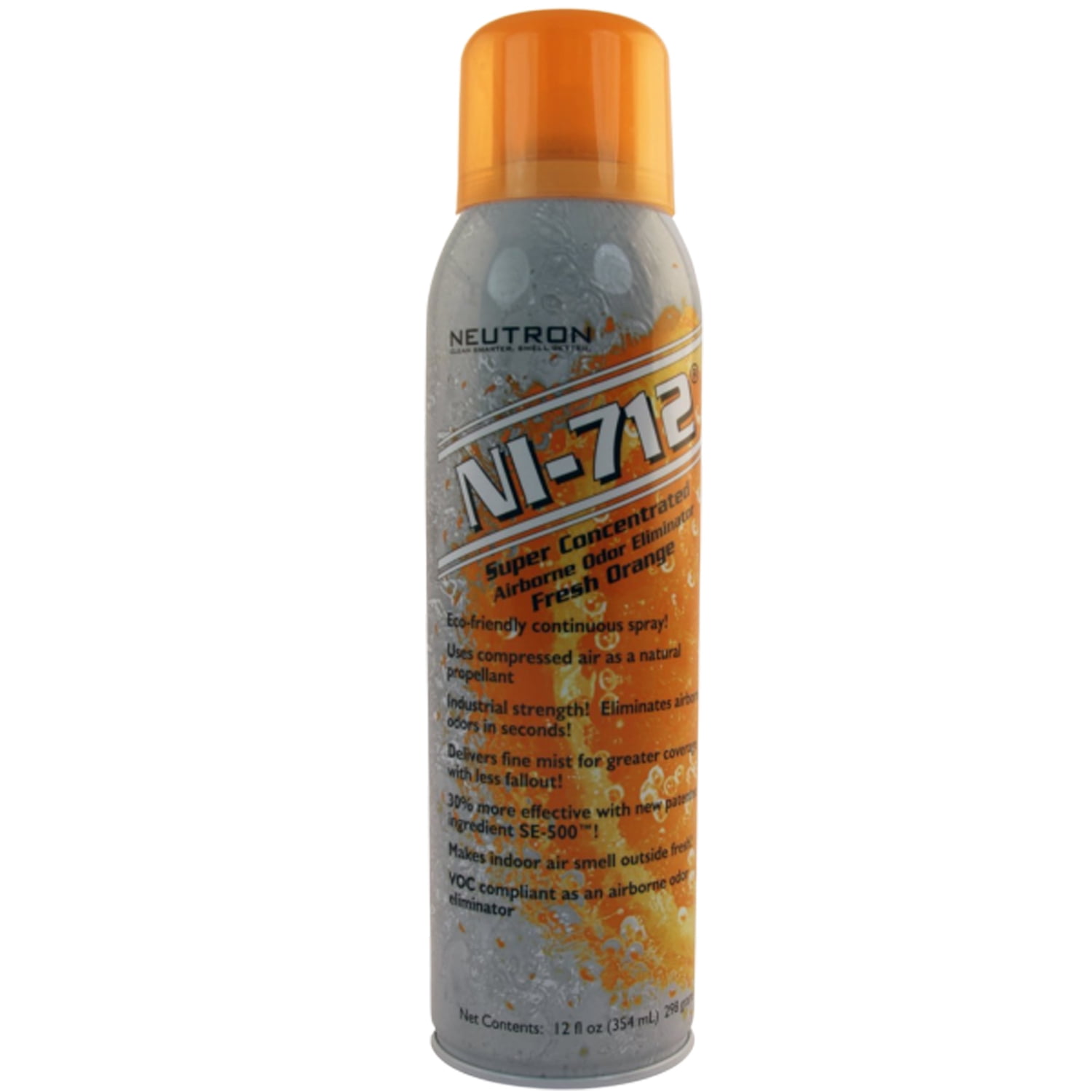 Ni-712 Odor Eliminator, Orange Continuous Spray, 1 Can