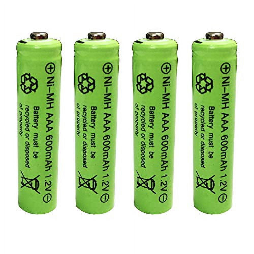 Nimh AAA 600mAh 1.2V .. Triple A Rechargeable Batteries .. for Outdoor