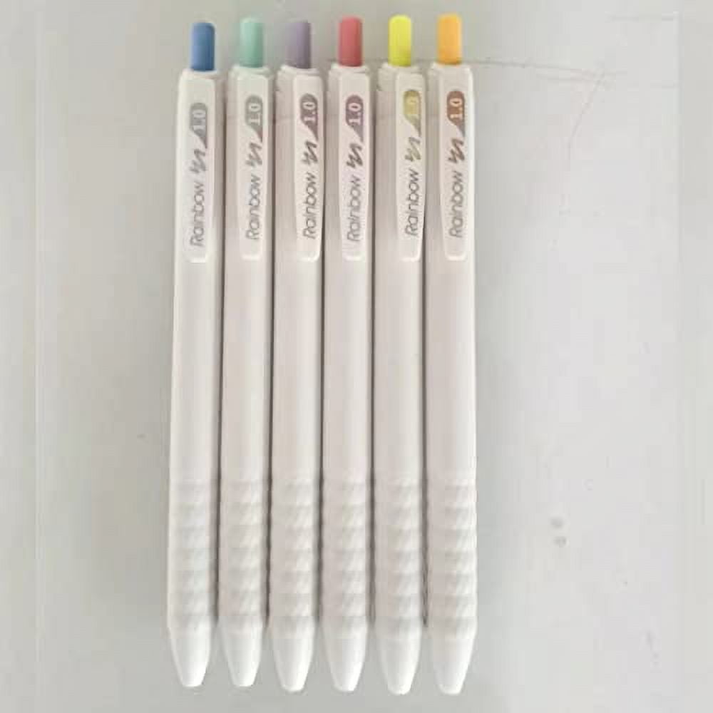 NiArt Retractable Glitter Magic Gel Ink Ballpoint Pen Set, 0.04 Inch(1