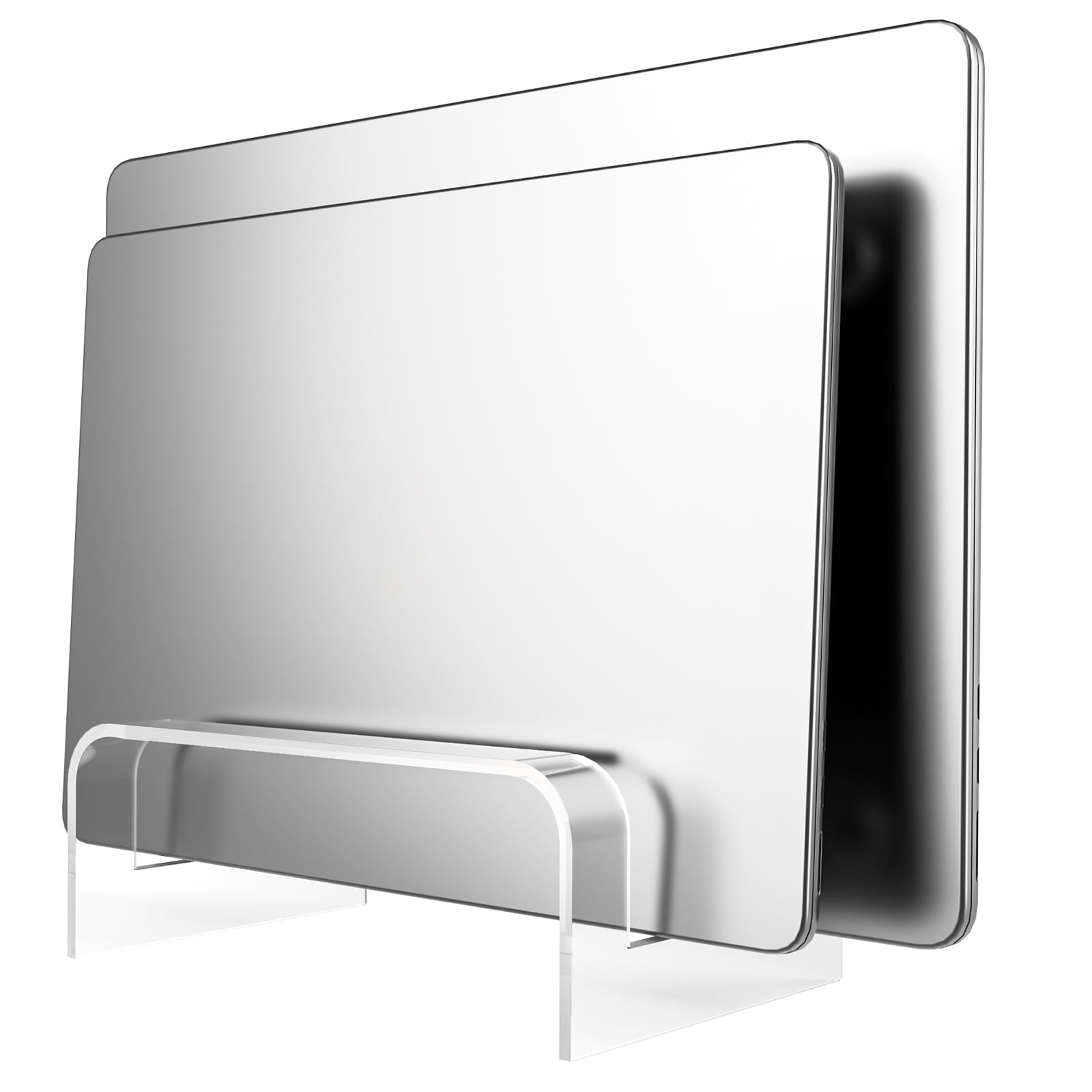 NiHome Clear Acrylic Vertical Laptop Stand, Compatible with Laptops and ...