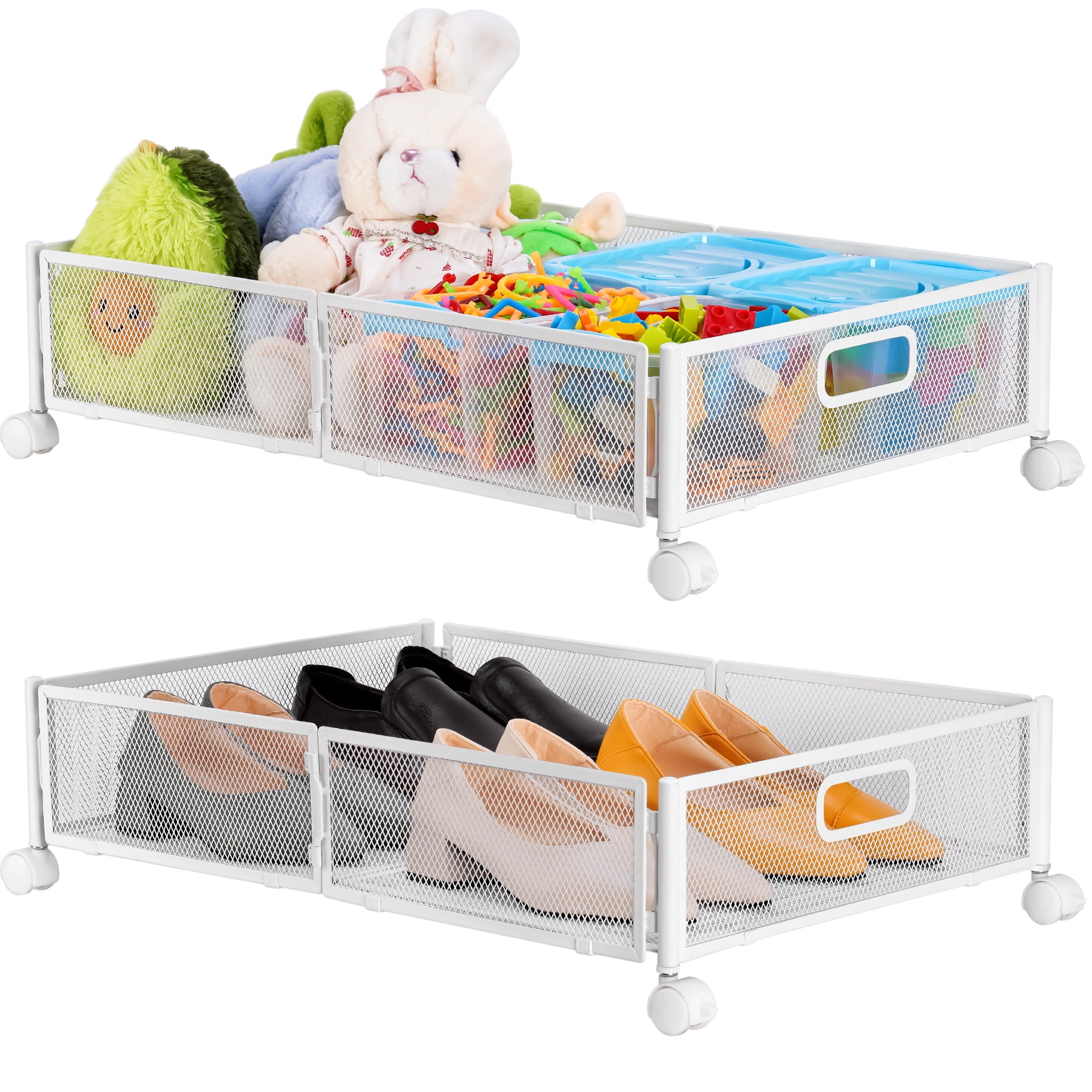  NiHome Under Bed Storage Containers with Wheels