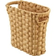 thumbnail image 1 of NiOffice Handwoven Wicker Wastebasket with Built-In Handles, Multifunctional Mini Trash Can and Organizer for Home & Office, Compact Design and Durable Construction with Fine Artisanal Craftsmanship, 1 of 10