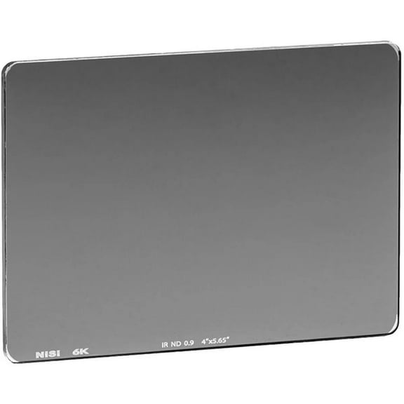 NiSi 4x5.65" Nano Infrared Neutral Density 0.9 (3-Stop) Glass Filter - With NiSi 4x5.65" Clear Filter