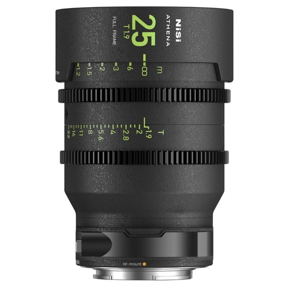 NiSi ATHENA PRIME 25mm T1.9 Full-Frame Lens (RF Mount)