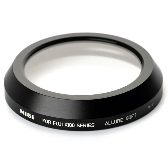 NiSi Allure Soft White Filter for Fujifilm X100 Series, Black Frame