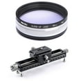 thumbnail image 1 of NiSi Close-Up Lens Kit NC 58mm with 49 & 52mm Adapters with NiSi NM-180 Macro Focusing Rail with 360 Degree Rotating Clamp, 1 of 8