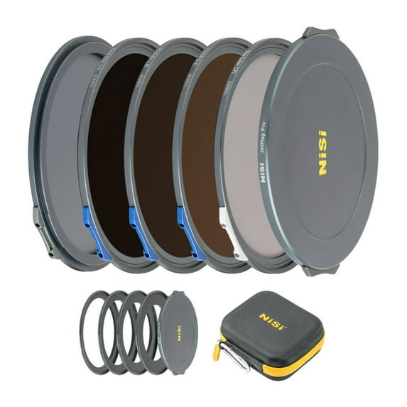 NiSi JetMag Pro 82MAG Lightweight Durable Ultra-Slim Design Magnetic Filter Kit with Patented Locking Mechanism (Black Mist)