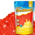 thumbnail image 1 of NiToy 2.2Lbs Play Sand, Never Dries Out-Fun for 3 Years and up Kids Bulk Refill for Sensory Sand Box Toys, Ideal for Shaping, Squeezing and Molding(Red), 1 of 7