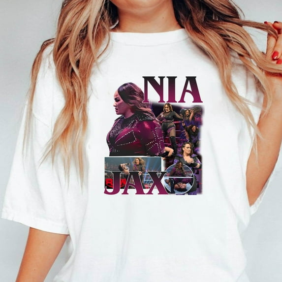 Nia Jax The Pro Wrestler Vintage 90s Graphic Style Fan Unisex T-Shirt, up to 5XL