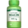 thumbnail image 1 of Niacin 500mg Flush Free | 100 Capsules | by Nature's Truth, 1 of 7