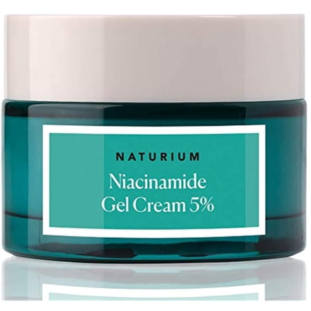 Niacinamide Gel Cream 5% - 1.7oz, Vitamin B3, Minimize Pores, Deep Hydration, Facial Cream with Niacinamide and Coconut by Naturium