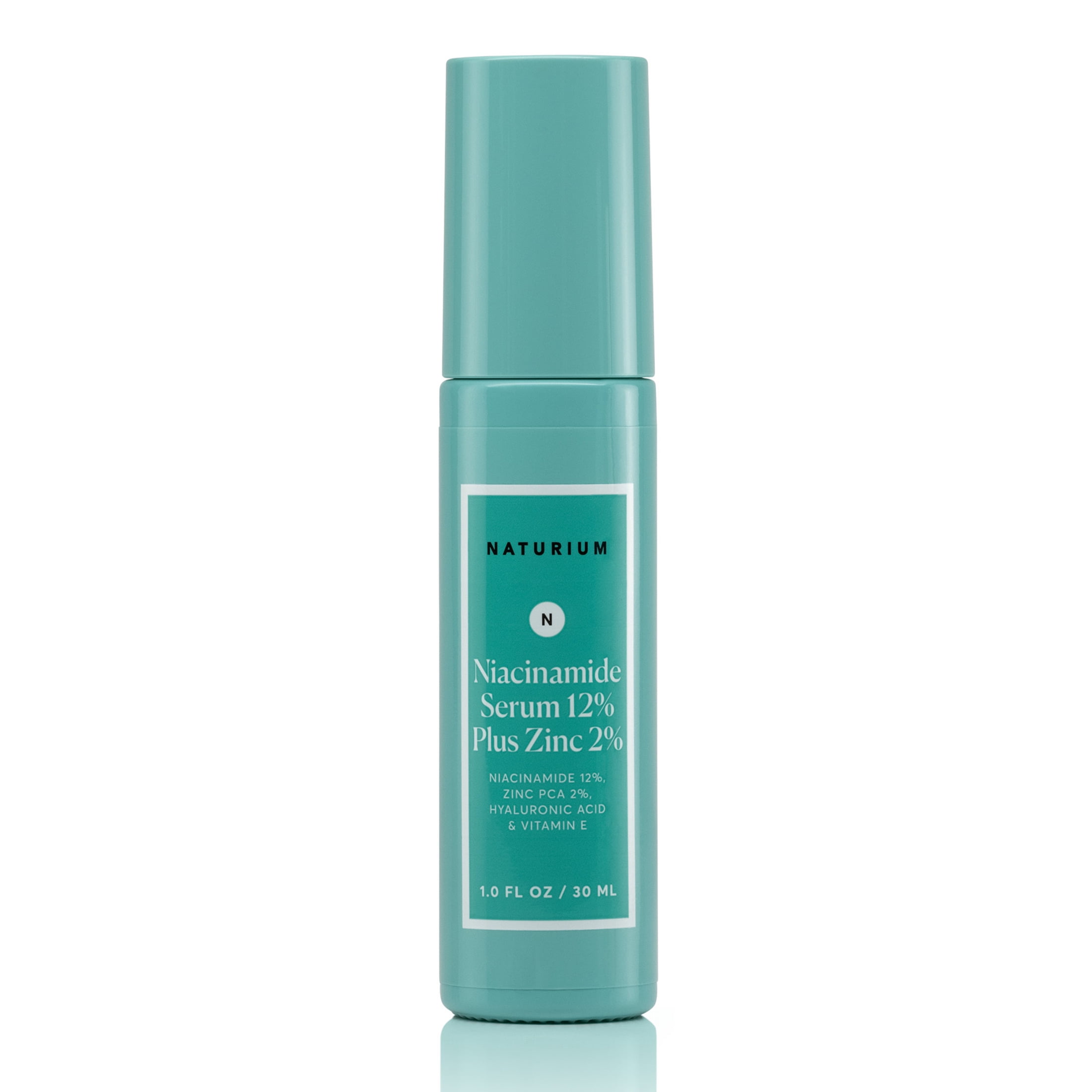 Naturium Niacinamide Face Serum 12% Plus Zinc 2%, Anti-Aging, Pore Minimizer & Dark Spot Corrector with Hyaluronic Acid & Vitamin E, 1 fl oz